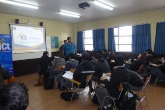 Telecomunicaciones UdeC difunde especialidad en Colegio Instituto San Pedro