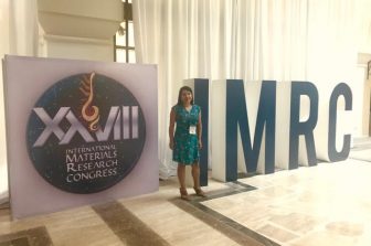 Docente Katherina Fernández participó en Congreso Internacional de Investigación en Materiales