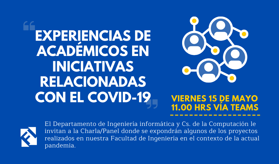 Experiencias de académicos en iniciativas relacionadas con el Covid-19
