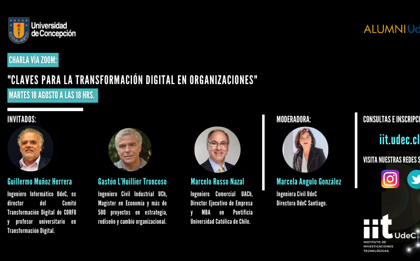 Webinar “Claves para la Transformación Digital en Organizaciones”