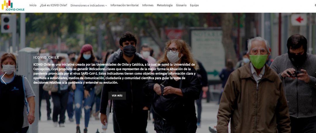Plataforma ICOVID busca mostrar indicadores claves frente a la Pandemia en Chile