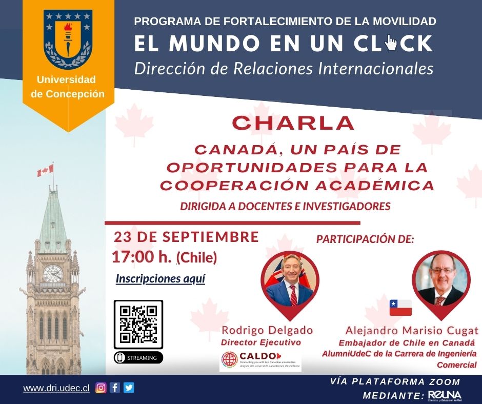Charla para docentes e investigadores: “El Mundo En Un Click”
