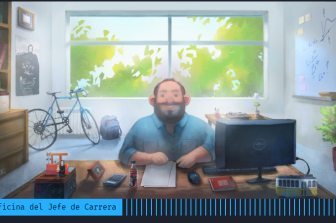 Oficina virtual del profesor Sebastián Astroza, una original forma de entregar información