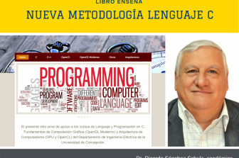 Académico Ricardo Sánchez lanza libro “Programando con lenguaje C”