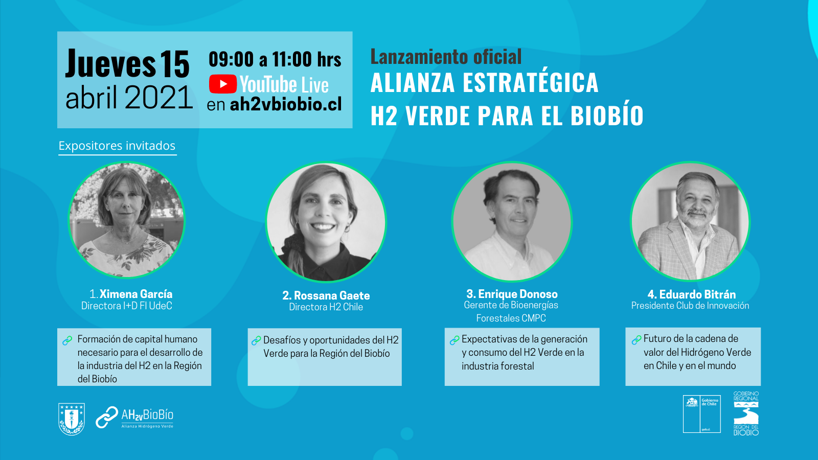 Lanzamiento Alianza Estratégica Hidrógeno Verde para el Biobío