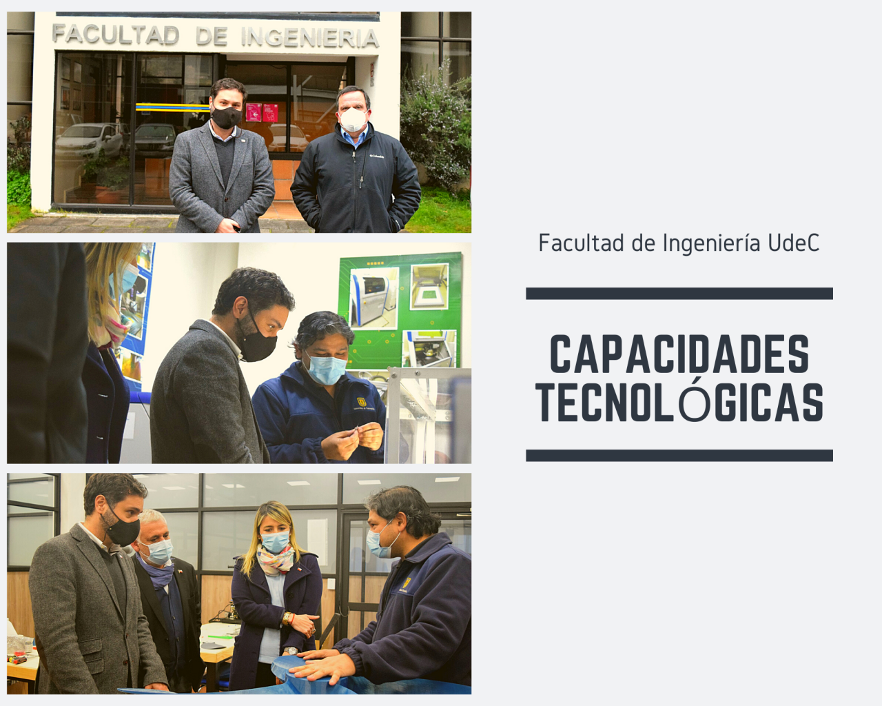 En visita al C4i Subsecretario de Economía Julio Pertuzé enfatiza en las redes colaborativas academia- industria