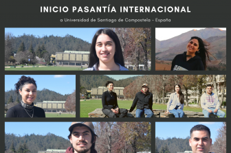 Estudiantes de Ingeniería Civil Química inician pasantía internacional en la U. de Santiago de Compostela