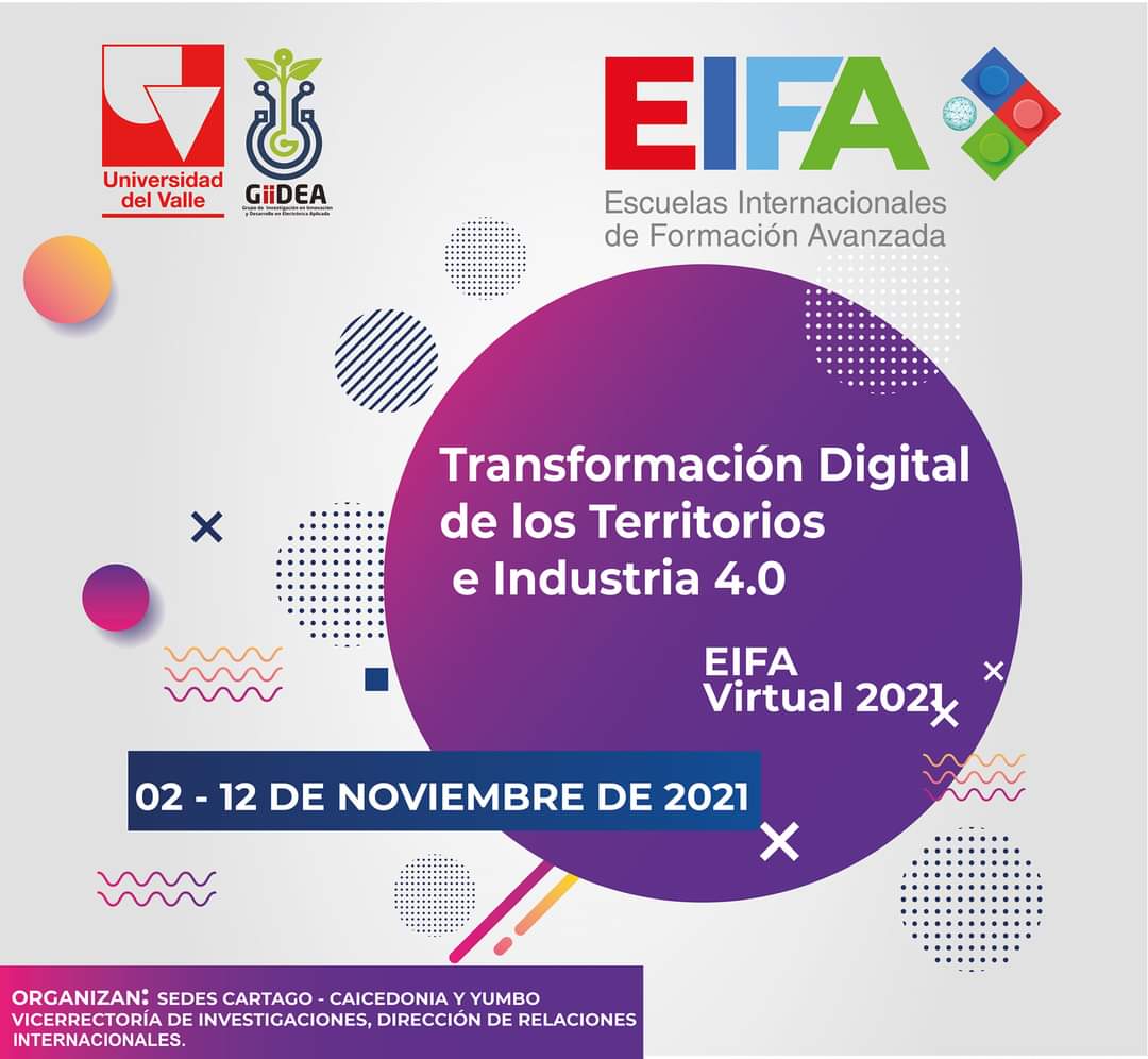 EIFA VIRTUAL 2021: Transformación digital de los territorios e industria 4.0