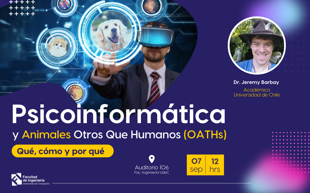 Charla Psicoinformática: Animales Otros Que Humanos (OATHs)