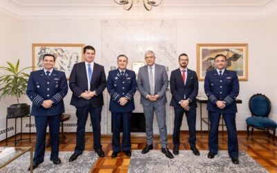 Delegación de la Fach y autoridades UdeC se reunieron para fortalecer trabajo conjunto