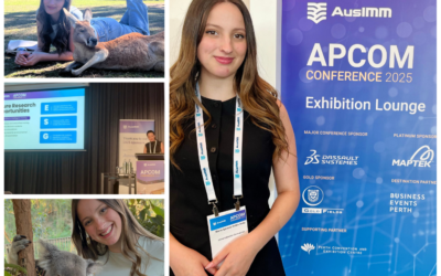 Estudiante del DIMET presentó en conferencia internacional APCOM 2025 en Australia