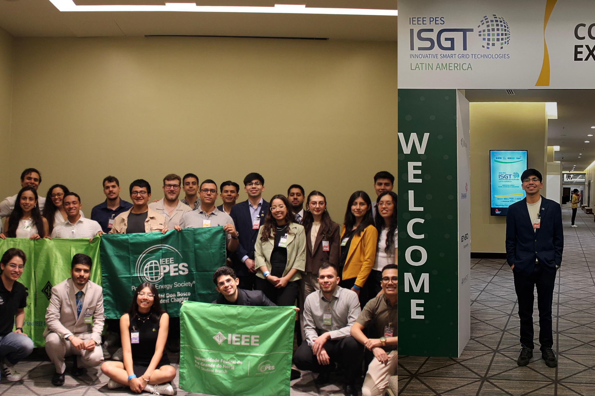 Estudiante de Ingeniería Civil Eléctrica participó en entrenamiento internacional del IEEE PES en Panamá