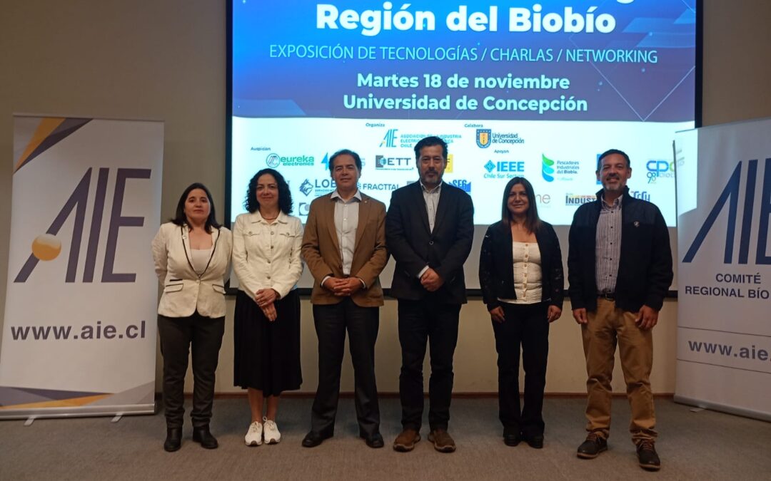 AIE realizó encuentro tecnológico de la industria eléctrica y electrónica del Biobío en Ingeniería UdeC