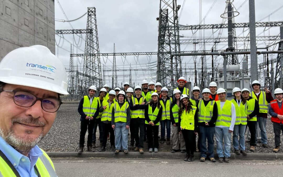 Departamento de Ingeniería Eléctrica y PES UdeC del IEEE organizaron recorrido a Subestación Eléctrica de Transelec