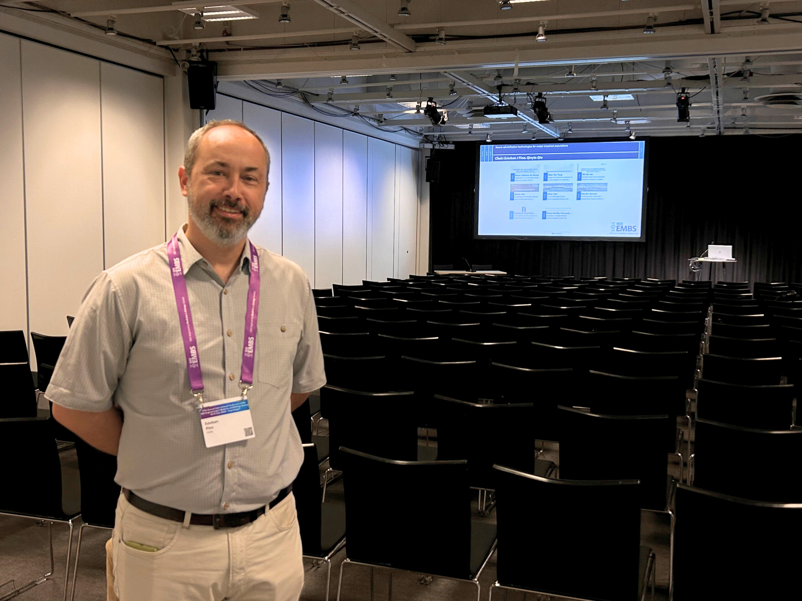 Académico de la UdeC integra directiva global de IEEE EMBS, referente internacional en ingeniería biomédica