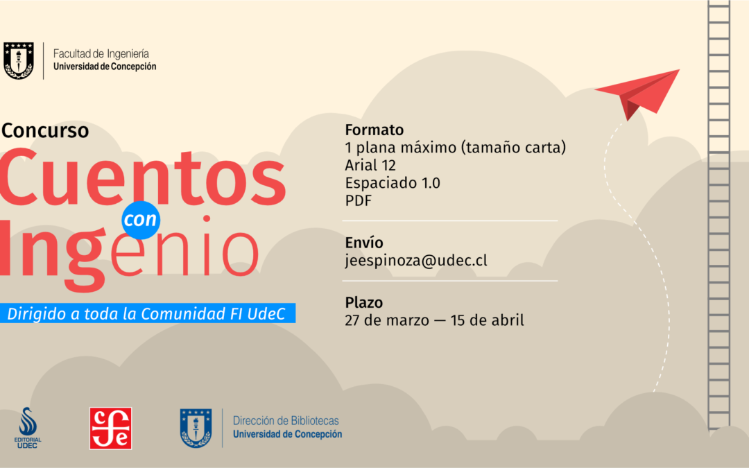 Facultad de Ingeniería UdeC abre convocatoria al concurso “Cuentos con INGenio 2026”