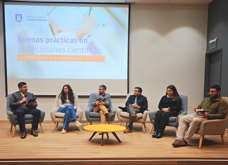 Investigación, impacto e inteligencia artificial centraron jornada de publicaciones científicas en Ingeniería UdeC