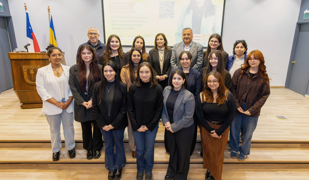 Concurso “Ingenieras UdeC, Ideas que transforman” premió investigaciones de pregrado y postgrado