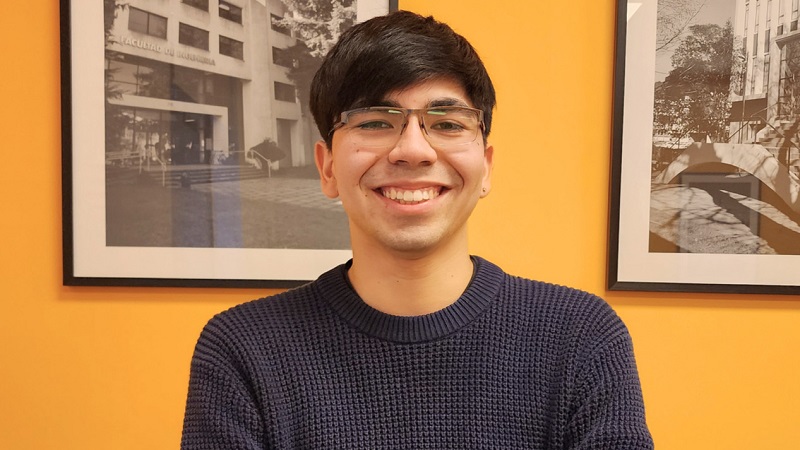 Alonso Maricahuin, estudiante de Ingeniería UdeC, representa a Chile en encuentro internacional en China