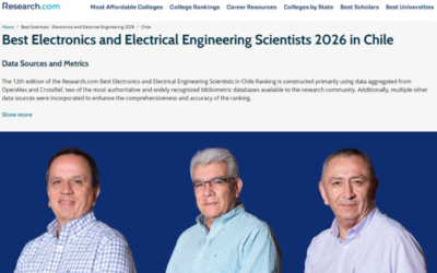 Tres académicos de Ingeniería UdeC destacan entre los principales investigadores del país en Ingeniería Eléctrica y Electrónica