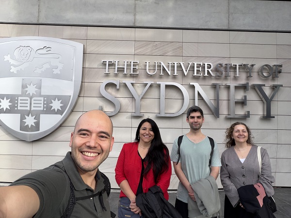 Académicos DIQ UdeC fortalecen alianza científica entre Chile y Australia